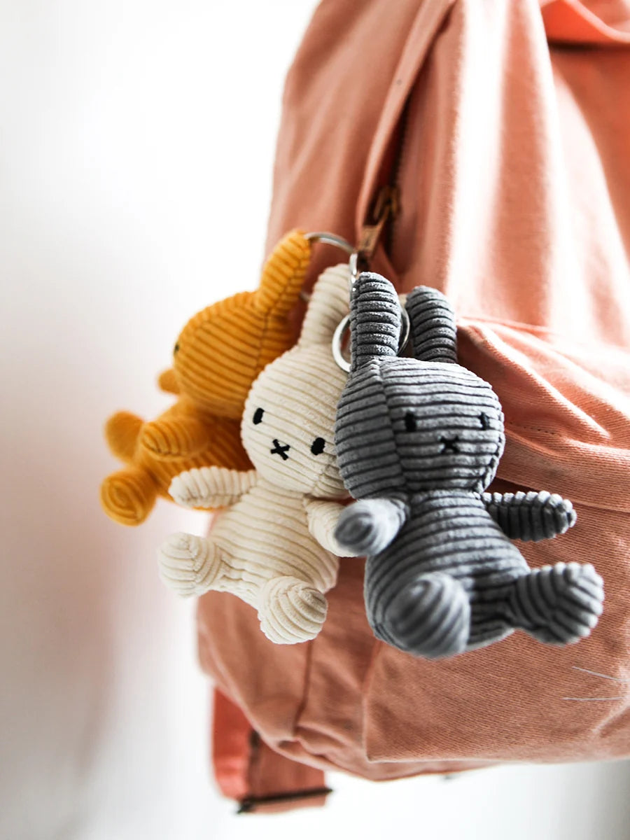 Miffy Keyring Corduroy- Yellow