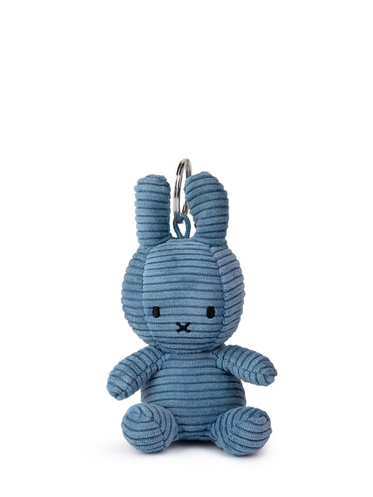 Miffy Keyring Corduroy- Aviator Blue