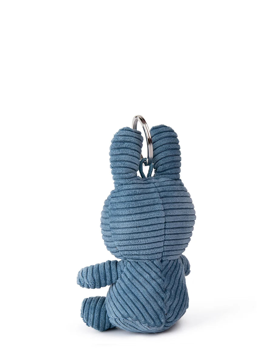 Miffy Keyring Corduroy- Aviator Blue