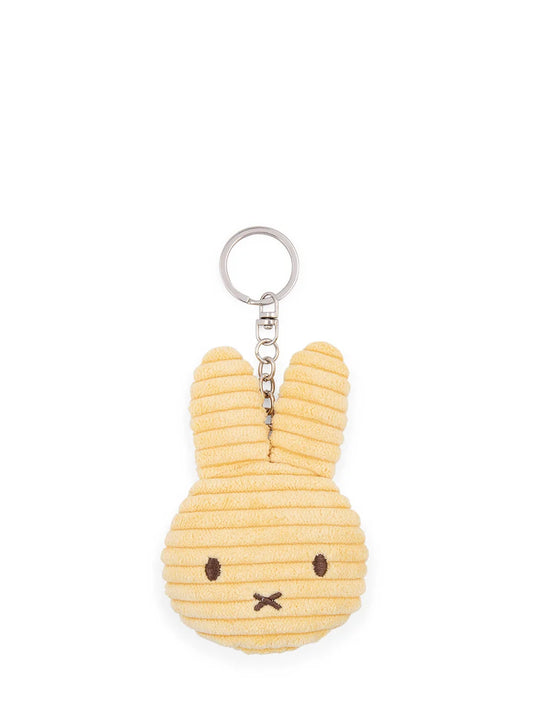 Miffy Flat Keyring Corduroy- Buttercream