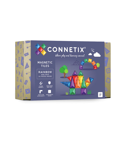 Connetix Rainbow Mini Pack 24 pc