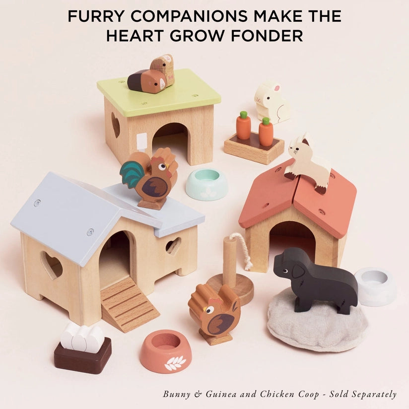 Le Toy Van Wooden Dolls House Pet Set (Dog & Cat)