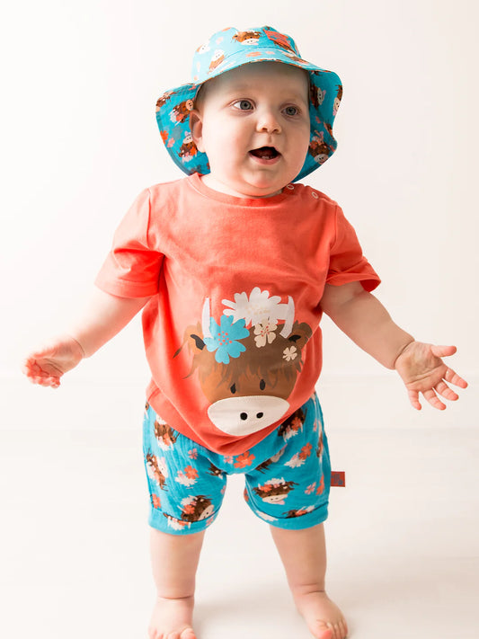 Blade & Rose Bonnie Highland Cow Tee