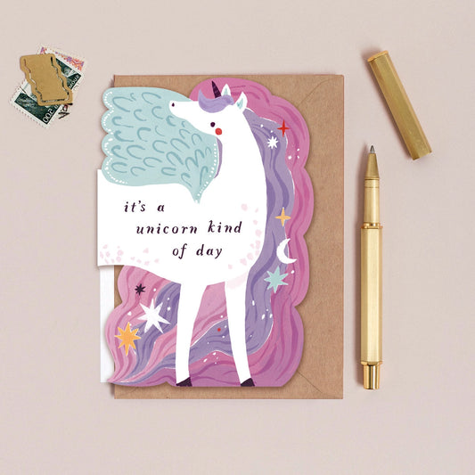 Paper Sister Co. Unicorn Birthday Card