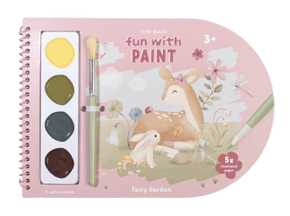 Little Dutch Paint Book- Fairy Garden