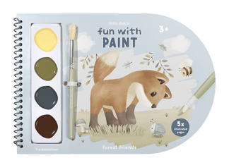 Little Dutch Paint Book- Forest Friends