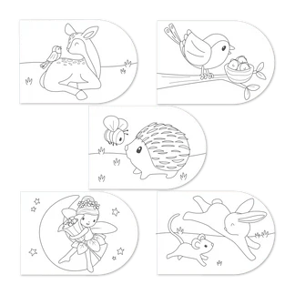 Little Dutch Paint Book- Fairy Garden