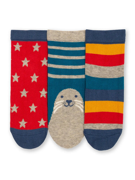 Kite Seal Socks 3-Pack
