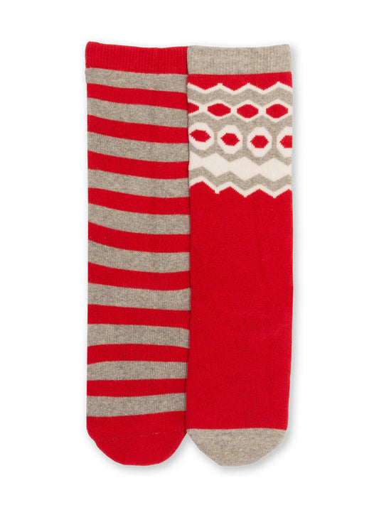 Kite Fair Isle Cosy Knit Socks (2 Pack)