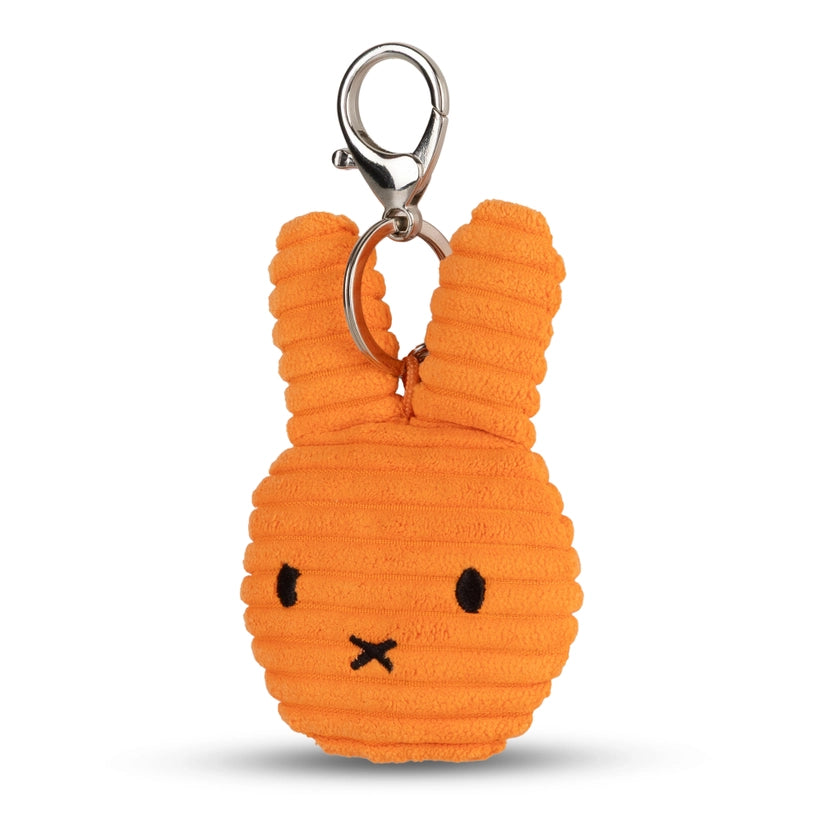 Bon Ton Toys Miffy Flat Corduroy Keyring Eco Orange- 10cm