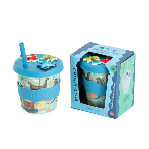 Chino Club- Pirate 8oz Babychino Cup with Charms