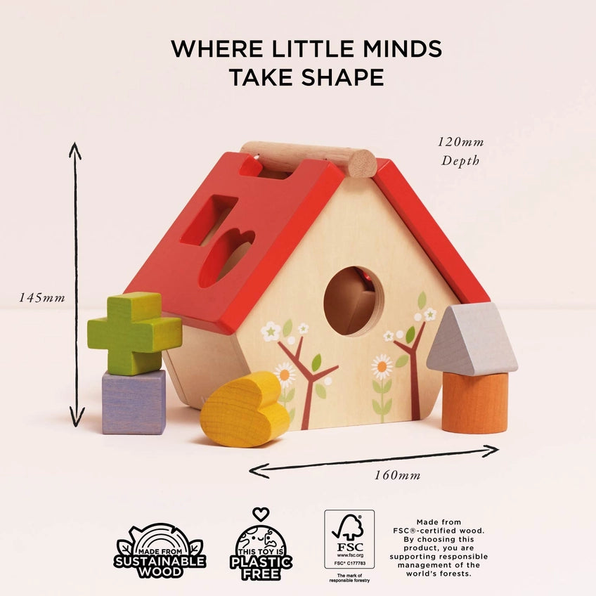 Le Toy Van Woodland Bird House Shape Shorter