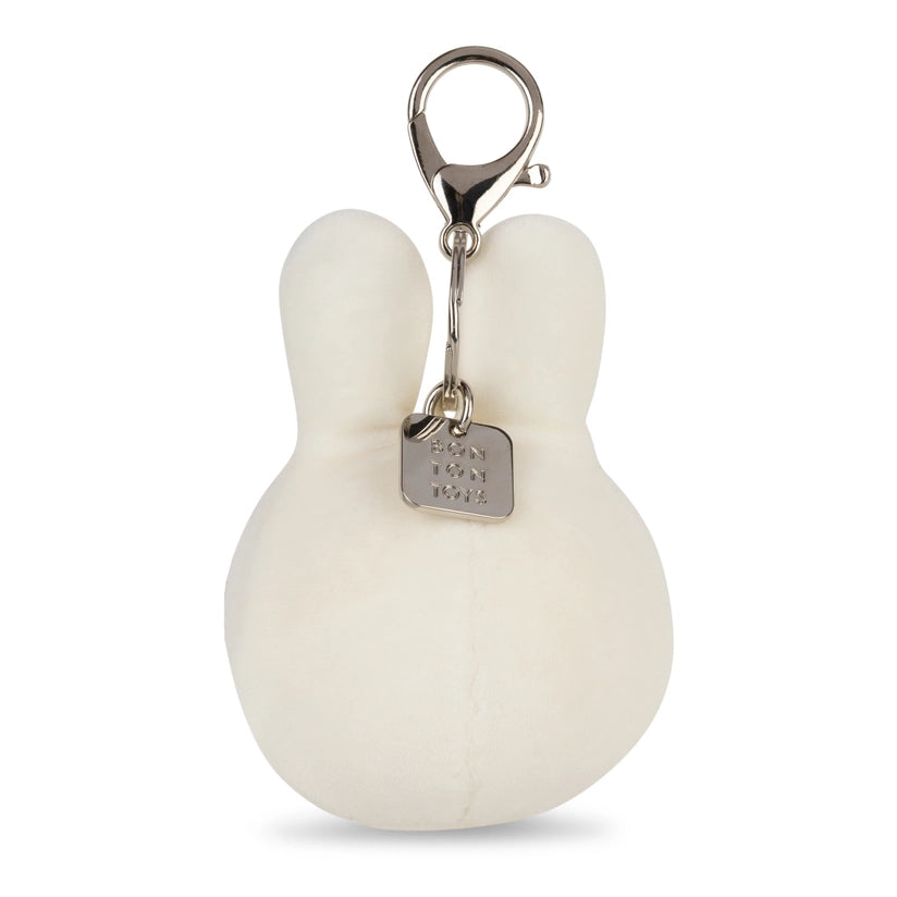 Bon Ton Toys Miffy Squishie Stress Ball Keychain White 9cm
