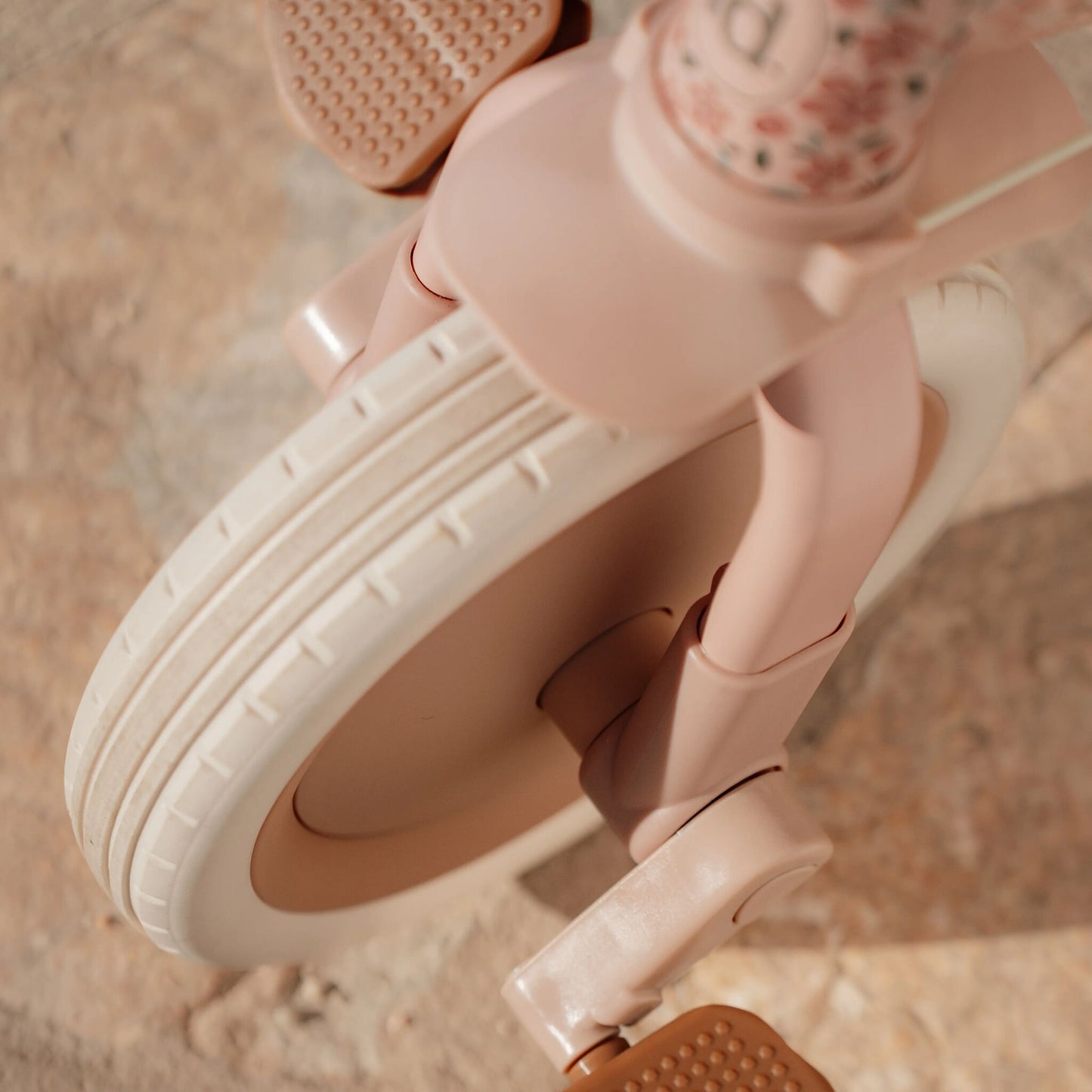 Little Dutch 4 in 1 Tricycle with Push Bar- Sunny Flower