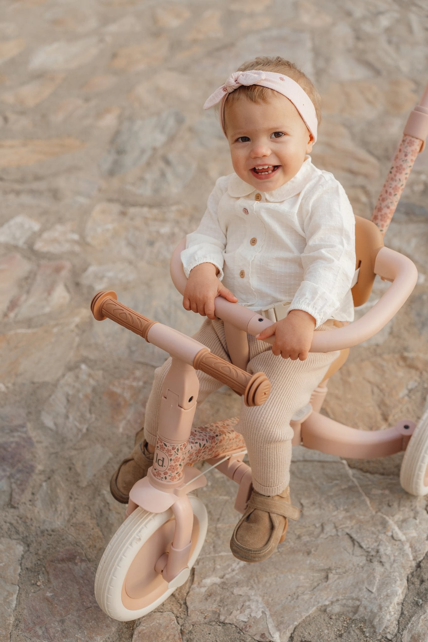 Little Dutch 4 in 1 Tricycle- Pink