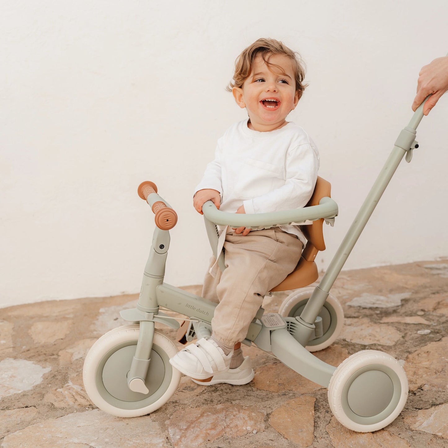 Little Dutch 4 in 1 Tricycle- Green