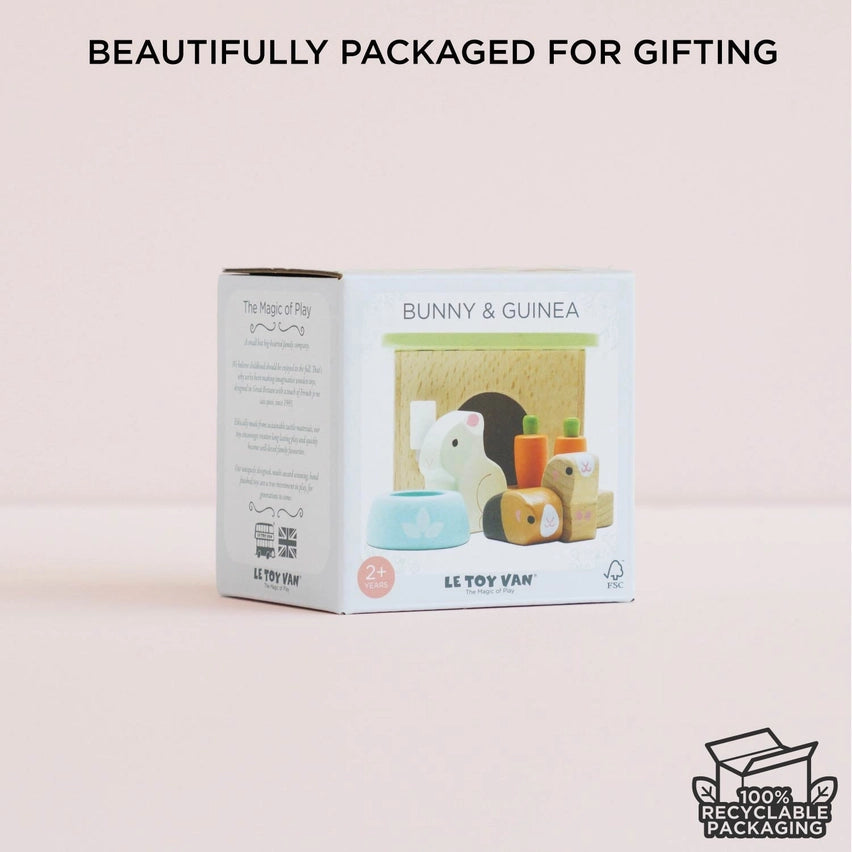 Le Toy Van Bunny & Guinea Pig Animal Set