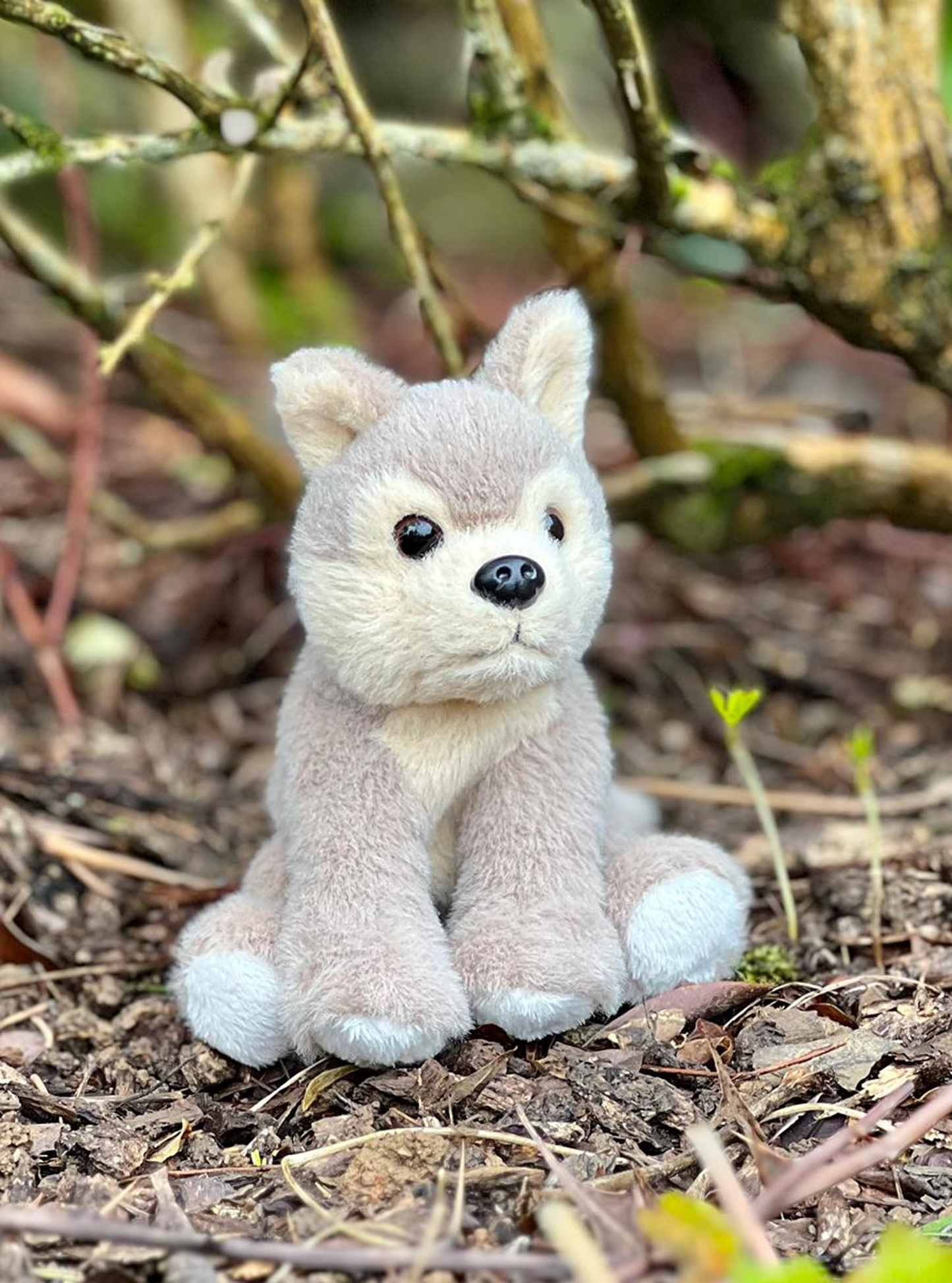 Charlie Bears Cuddle Cub Wolf