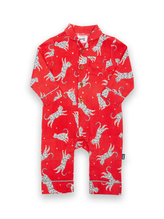 Kite Snow Leopard Romper