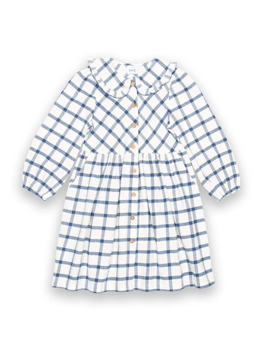 Kite Check Dolly Collar Dress