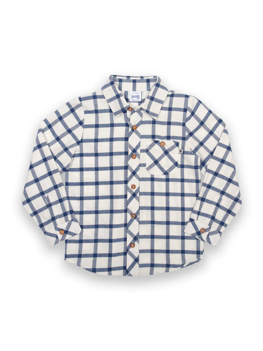 Kite Check Shirt Cream