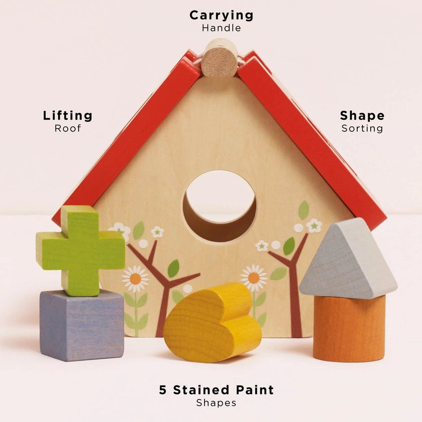 Le Toy Van Woodland Bird House Shape Shorter