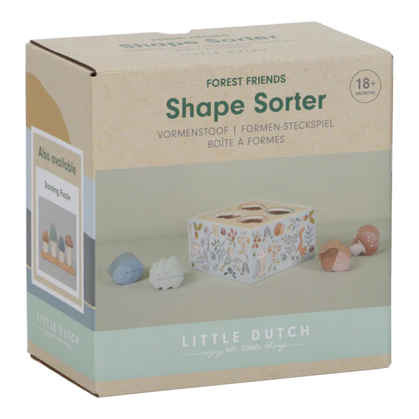 Little Dutch Shape Sorter- Forest Friends