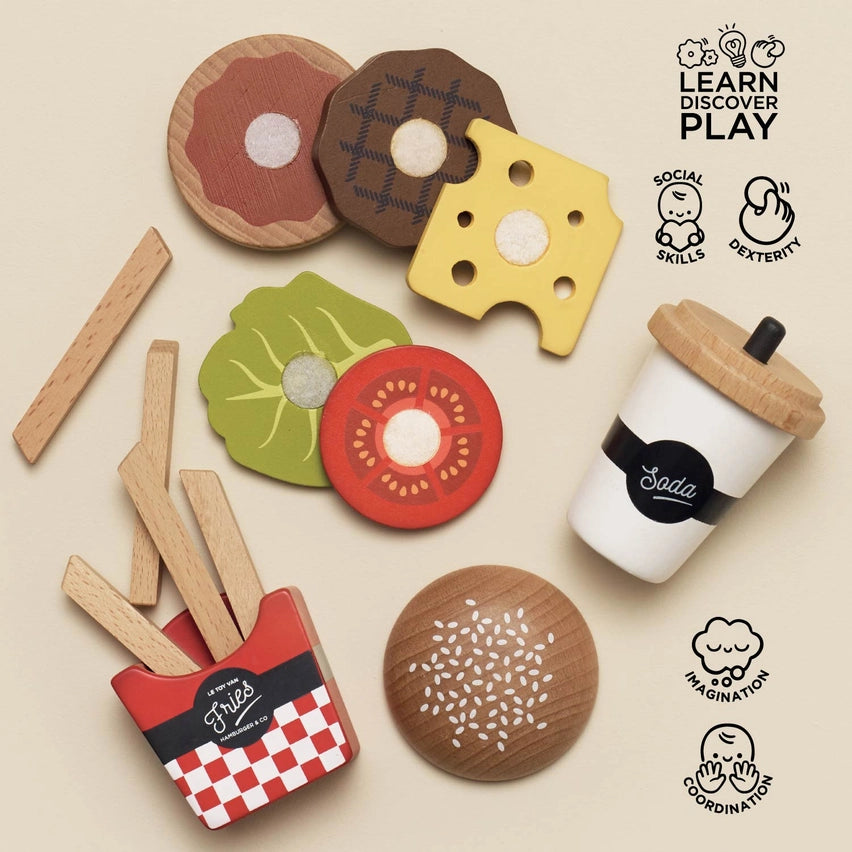 Le Toy Van Gourmet Burger Set
