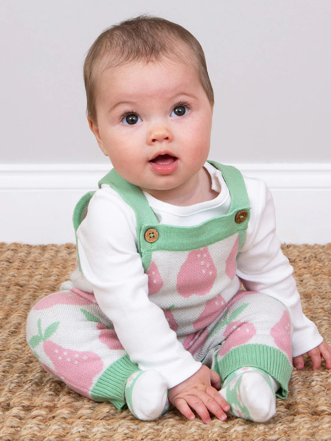 Kite Pear-fect Knit Dungarees
