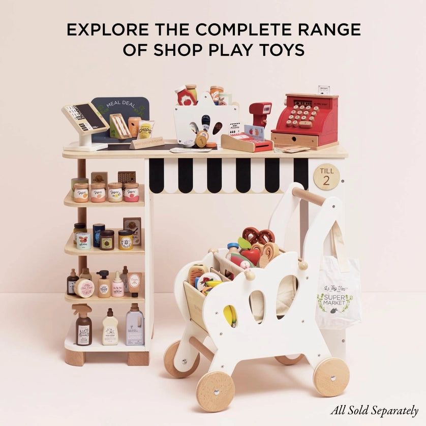 Le Toy Van Wooden Groceries Set & Scanner