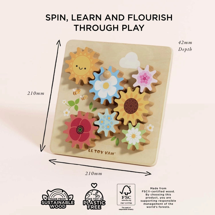 Le Toy Van Meadow Bees Gears & Cogs