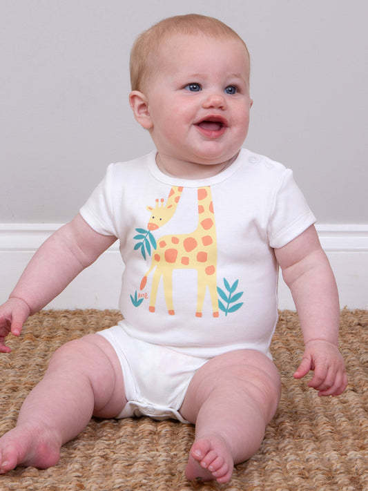 Kite Hello Giraffe Bodysuit