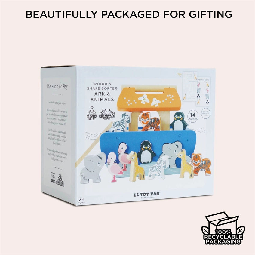 Le Toy Van Ark & Animals Shape Shorter