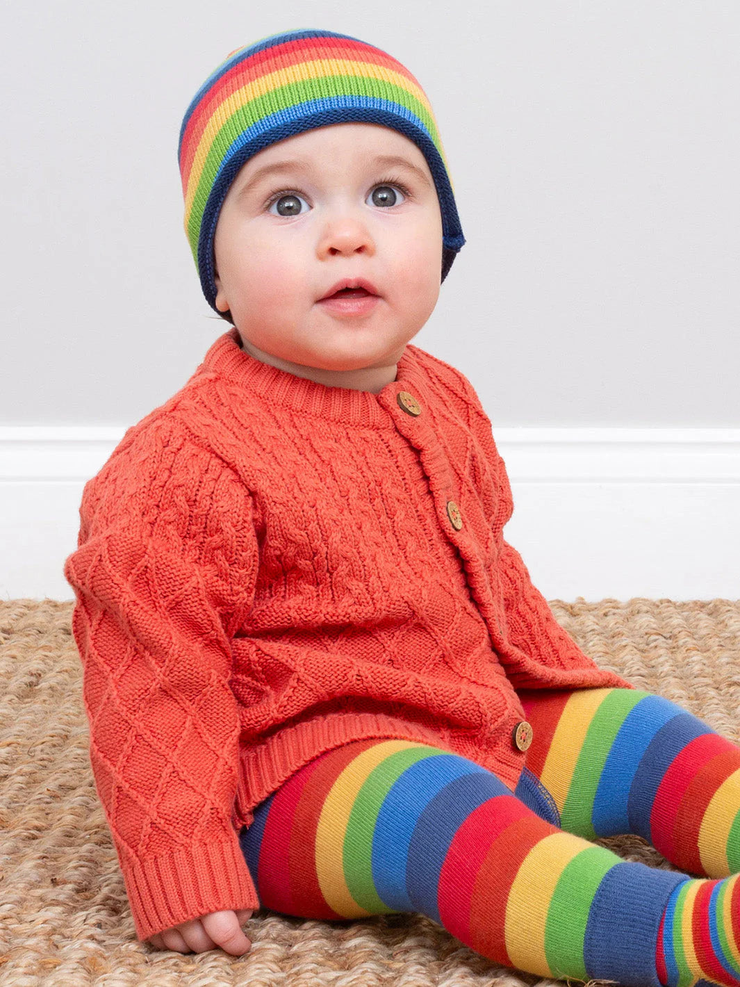 Kite Rainbow Knit Hat