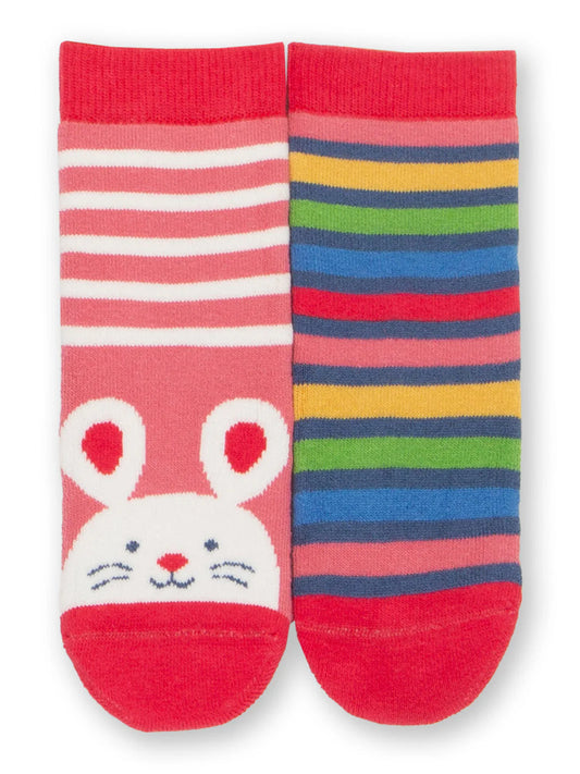 Kite Mrs Mouse Grippy Socks 2 Pack