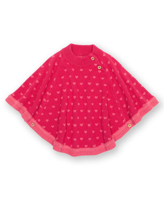 Kite Rosey Posey Heart Poncho