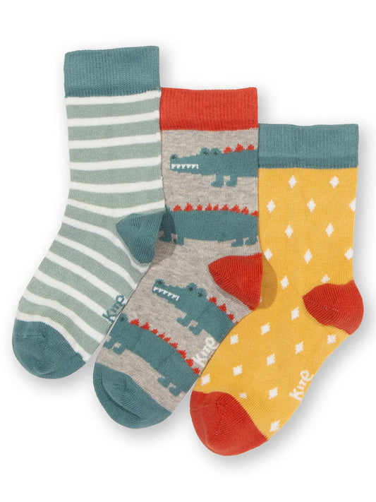 Kite Captain Croc Socks 3 Pack
