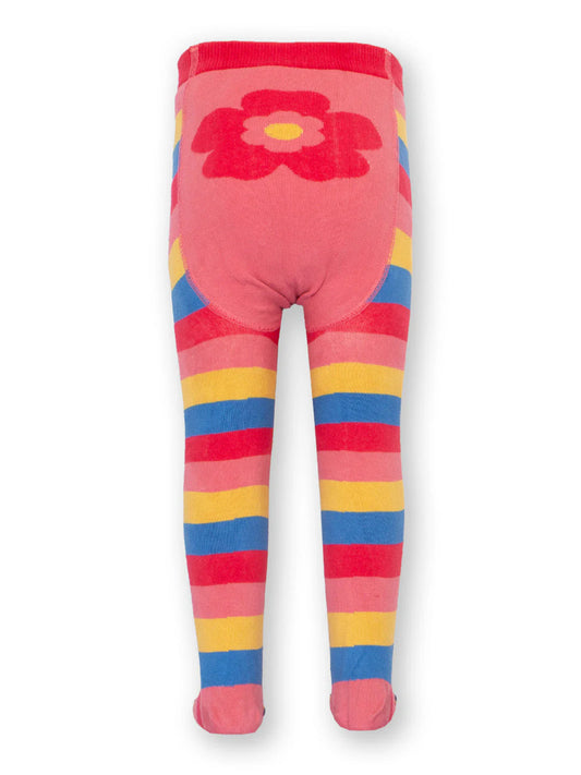 Kite Stripy Tights Rose Pink