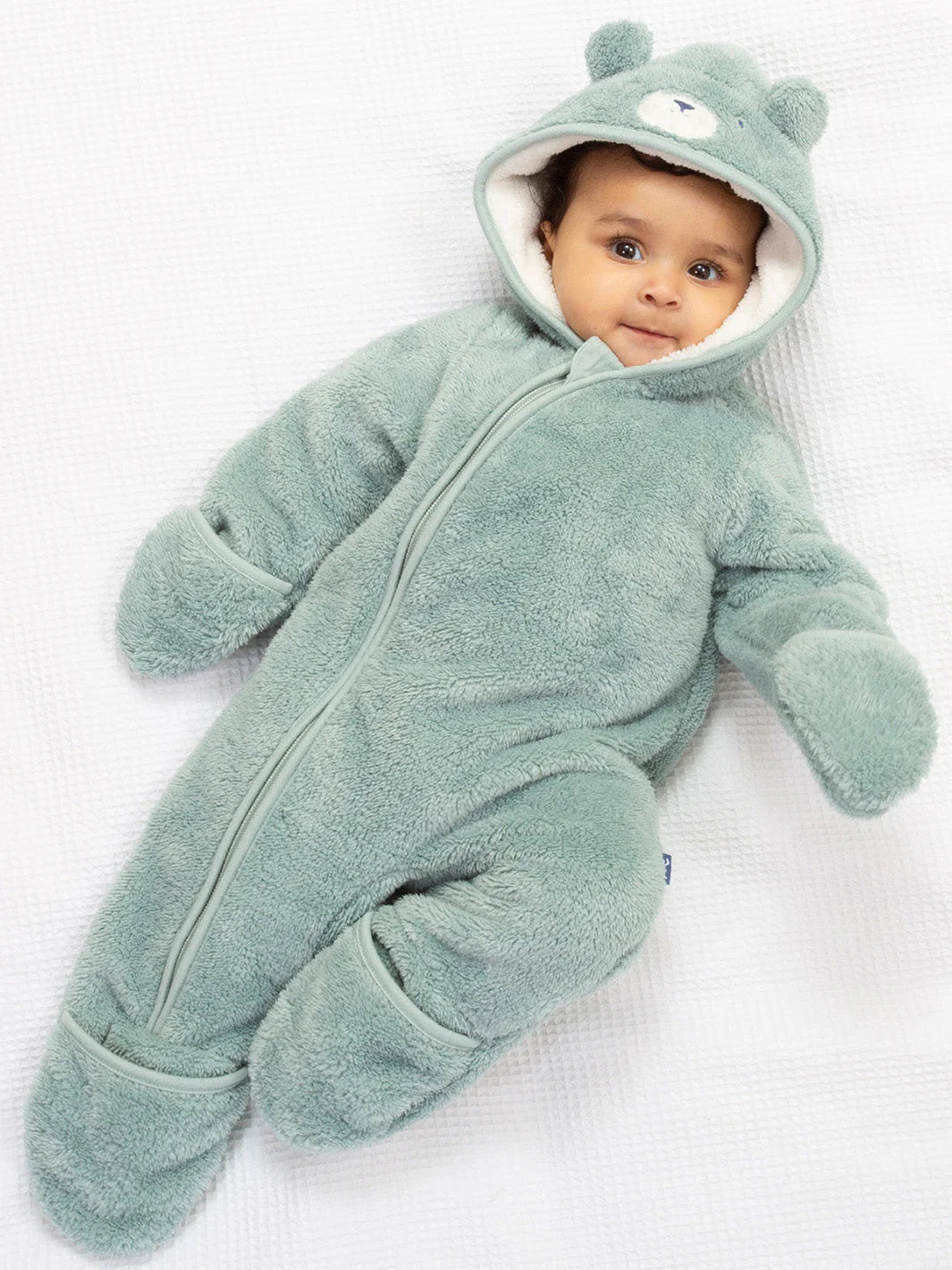 Kite Baby Bear Fleece Pramsuit