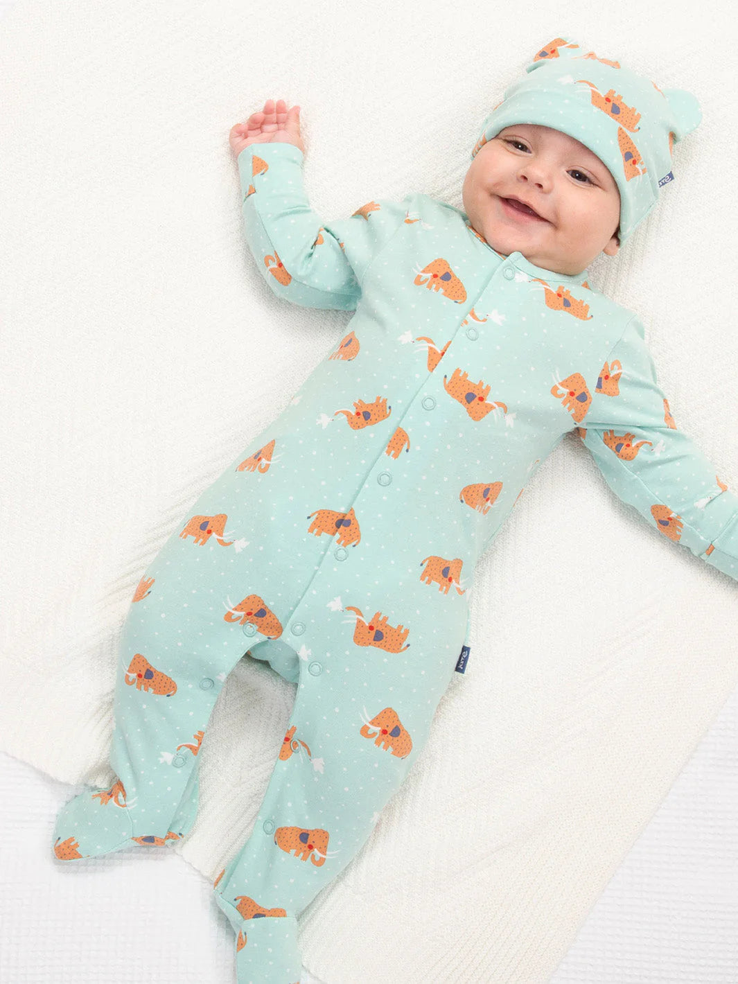 Kite Woolly and Dove Sleepsuit