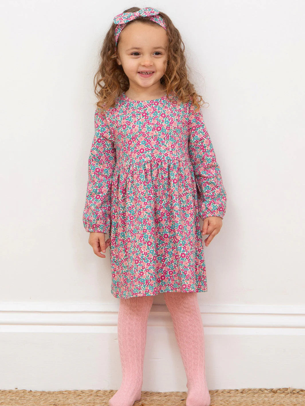 Kite Ditsy Tales Dress Pink