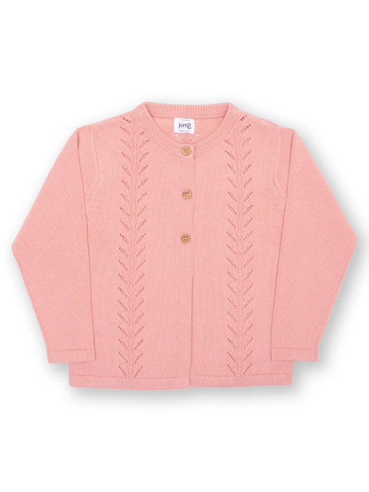 Kite Together Cardi Dusky Pink