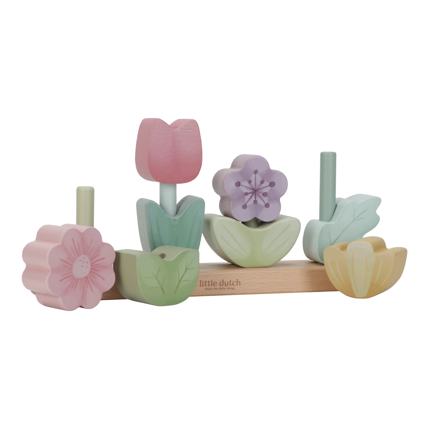 Little Dutch Stacking Puzzle- Flower
