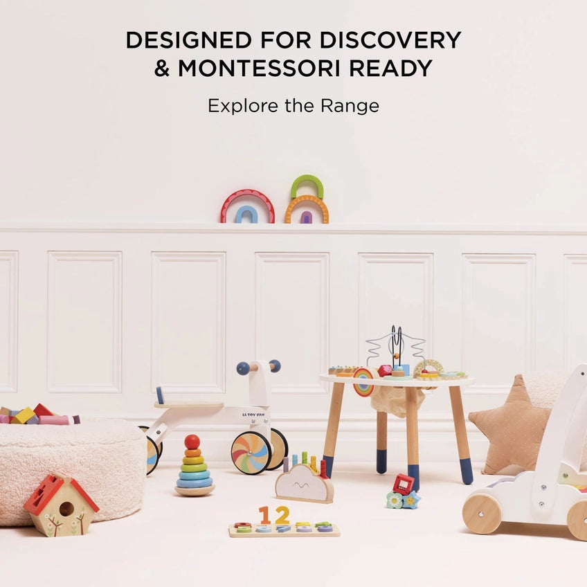 Le Toy Van Rainbow Sensory Shape Sorter
