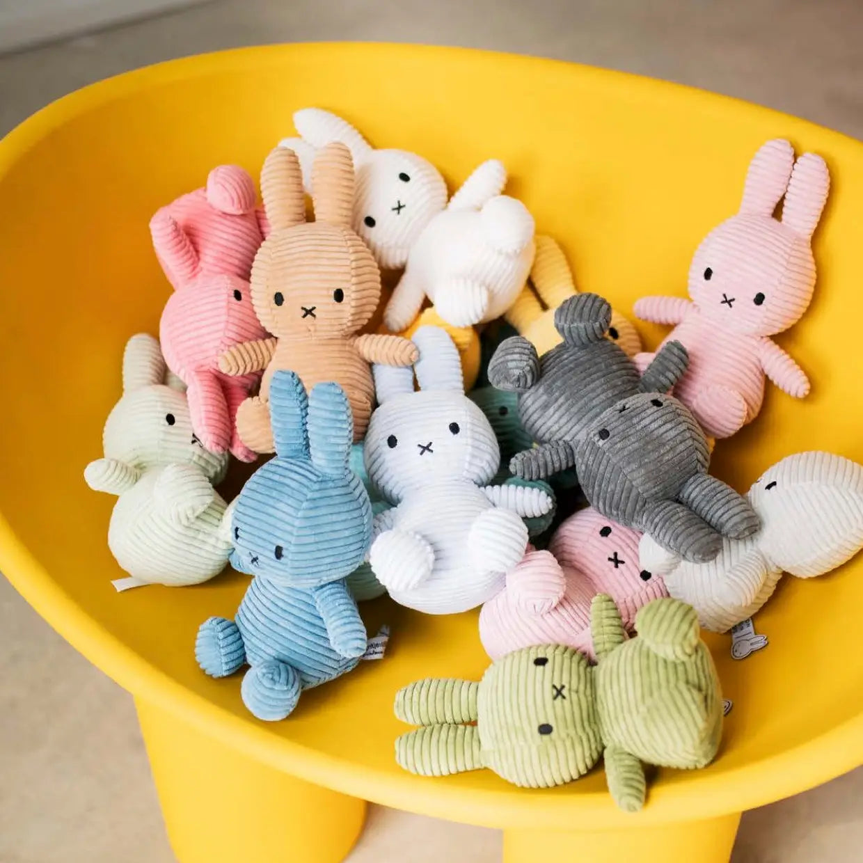 Miffy Corduroy Eco Ice Blue 23cm