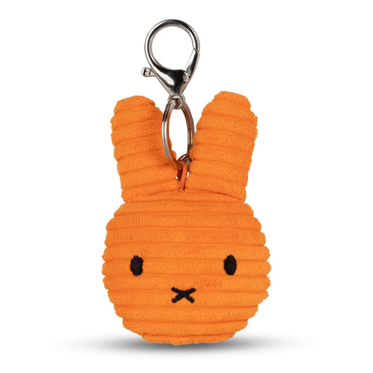 Bon Ton Toys Miffy Flat Corduroy Keyring Eco Orange- 10cm