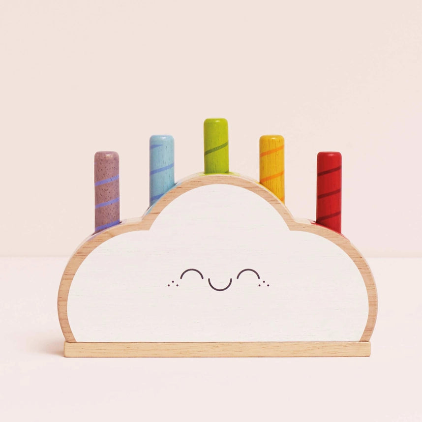 Le Toy Van Rainbow Cloud Pop-Up Toy