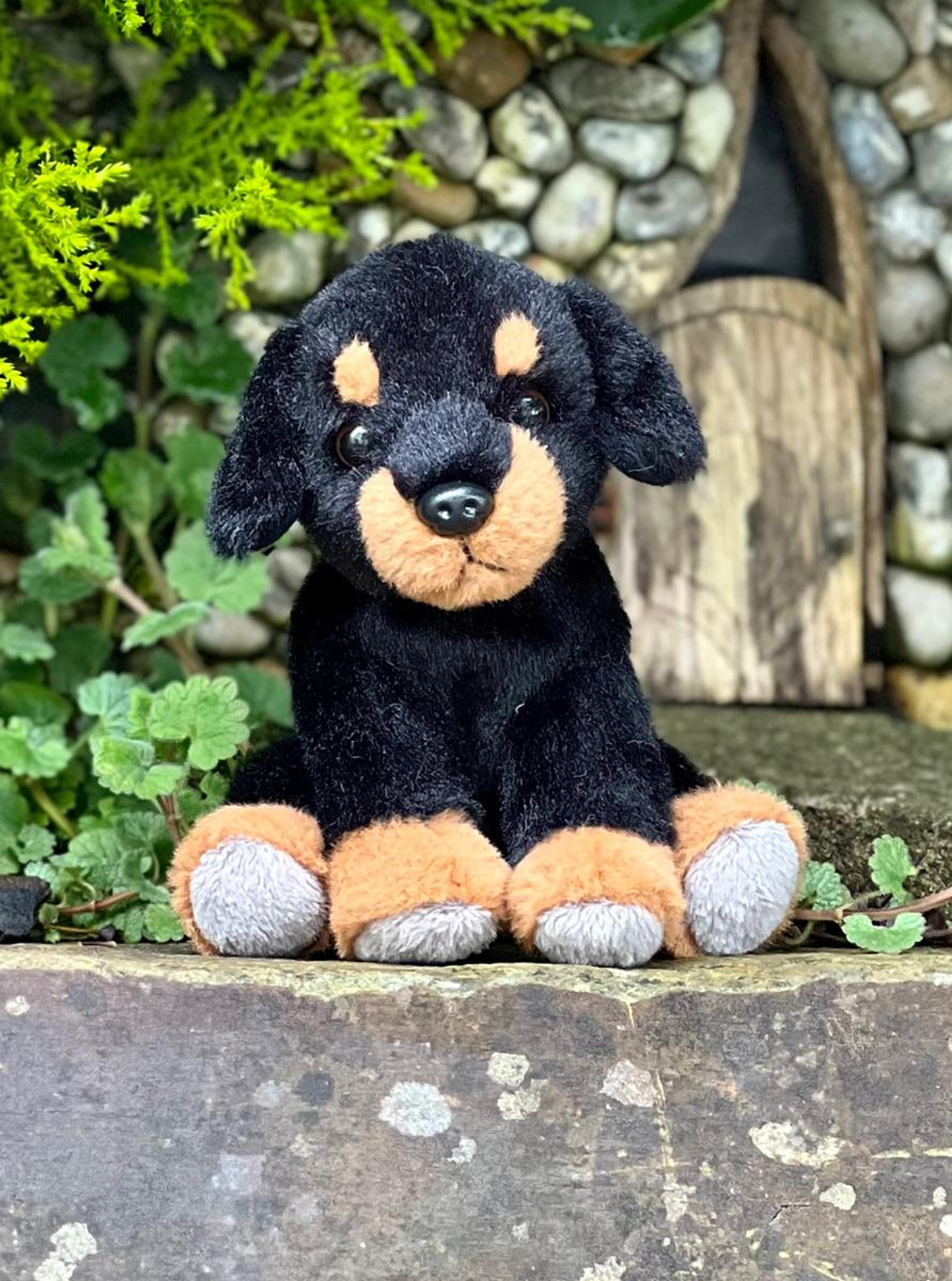 Charlie Bears Cuddle Cub Rottie Dog