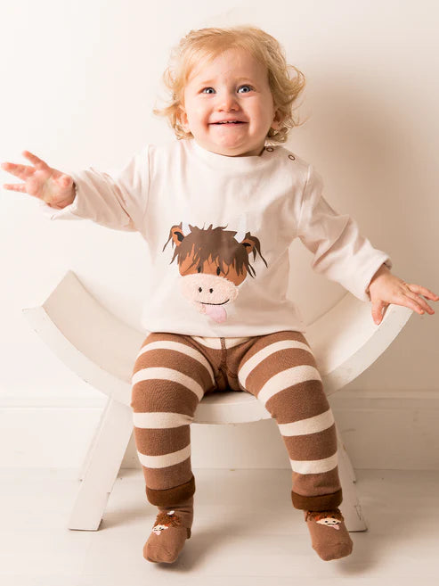 Blade & Rose Hamish Highland Cow Leggings