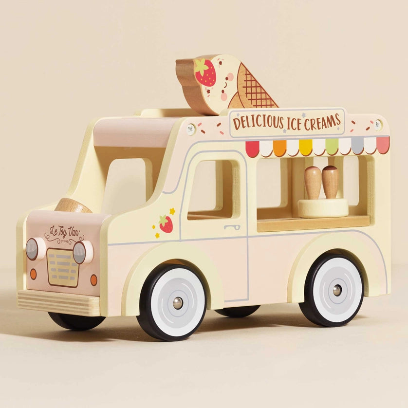 Le Toy Van Wooden Ice Cream Van & Accessories